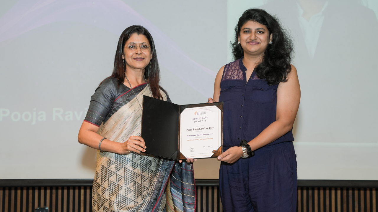 Pooja Ravichandran Iyer, PGDM 2024-26