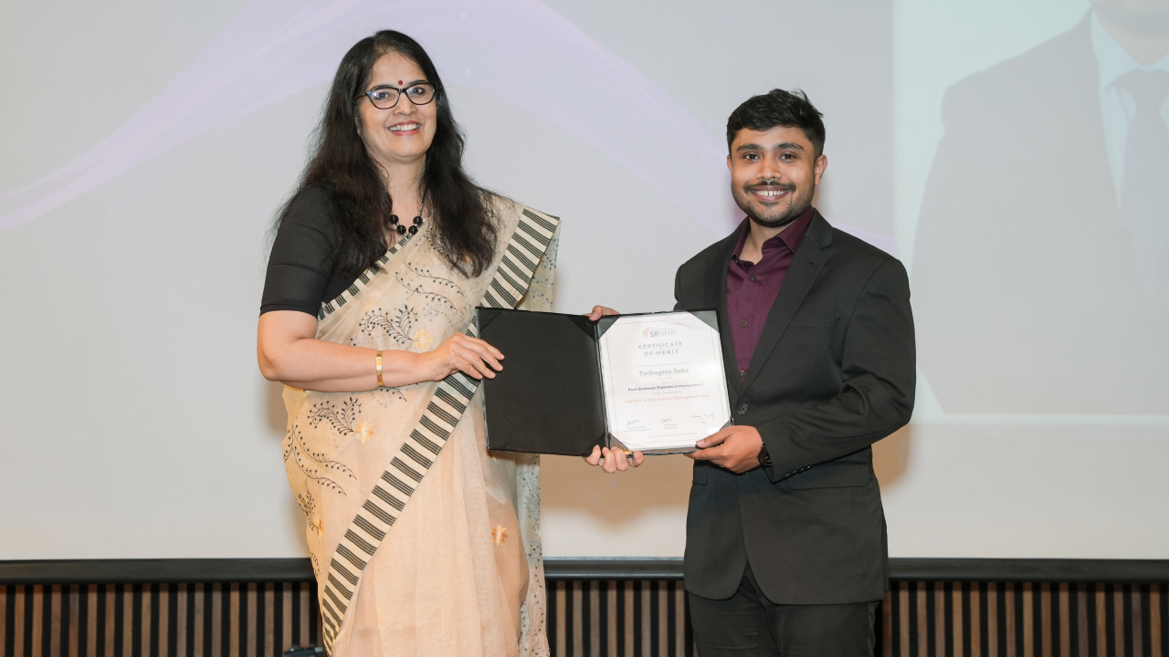 Tathagata Saha, PGDM 2024-26