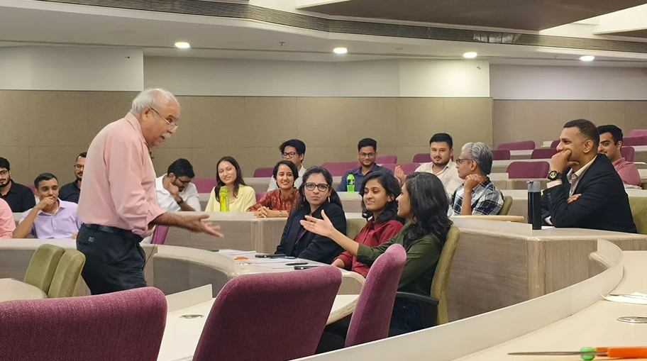 Blended PGDM programme for working professionals focusing on career growth and leadership development Blended PGDM programme for working professionals focusing on career growth and leadership development