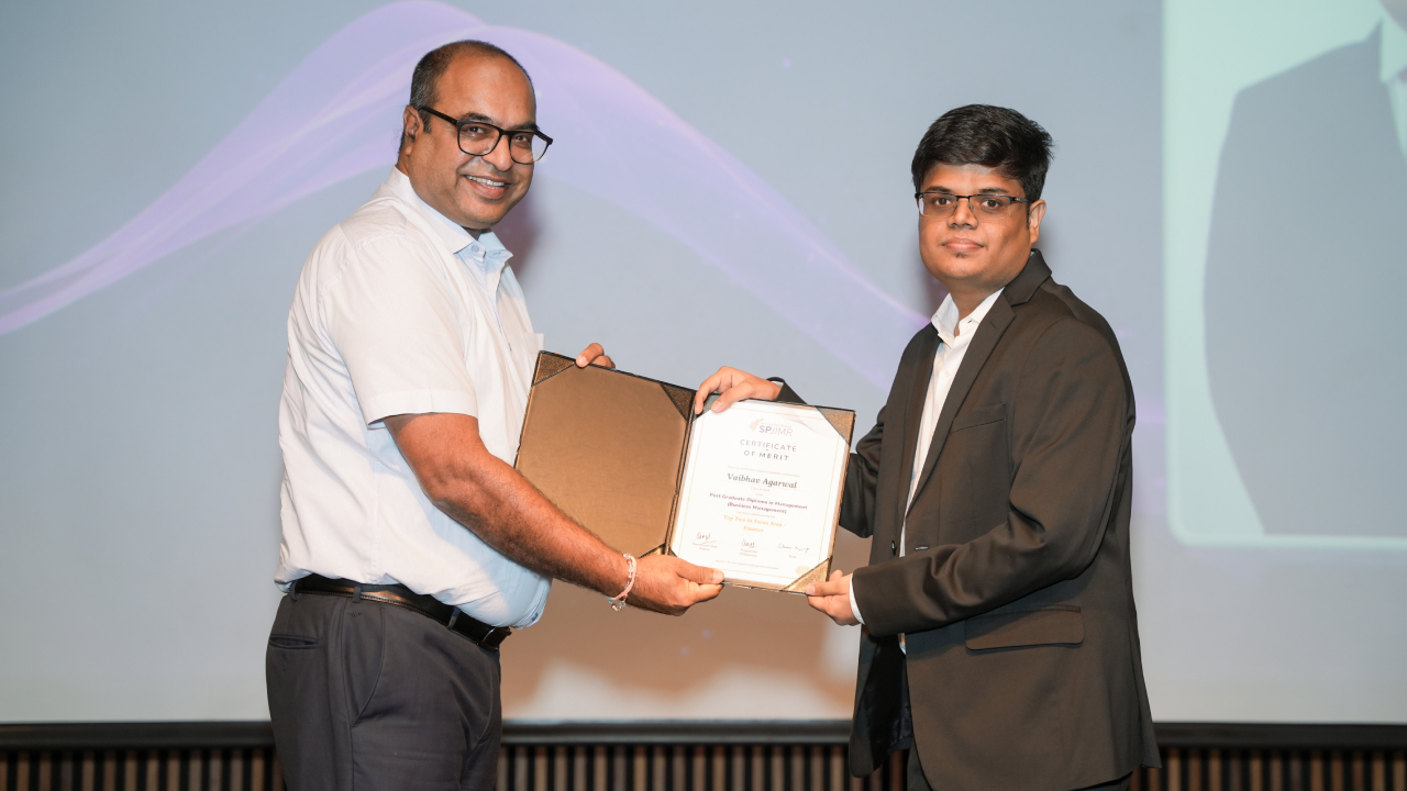 Vaibhav Agarwal, PGDM (BM) 2024-26