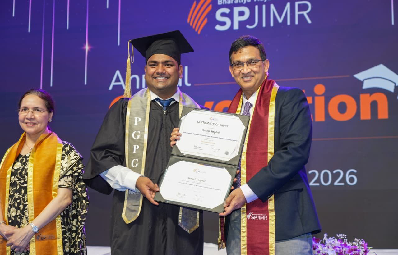 PGPGM (Executive) Batch 2023–25 after successful completion of the programme